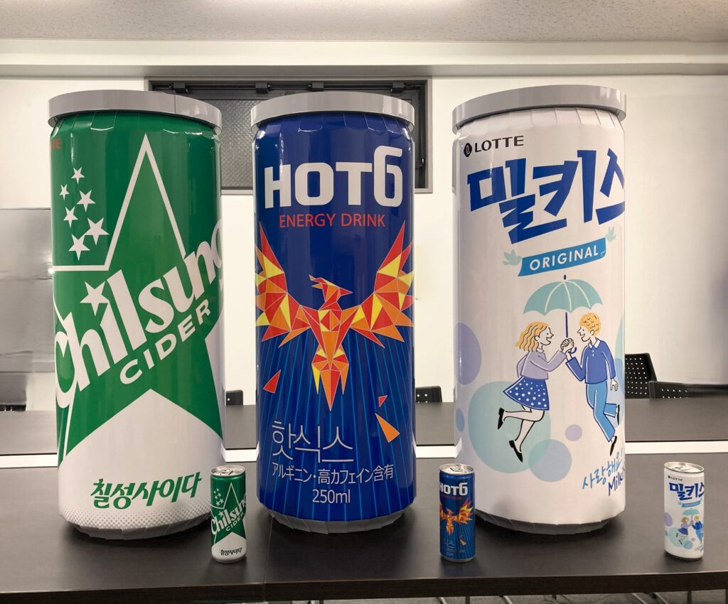 ビッグダミーと商品の比較