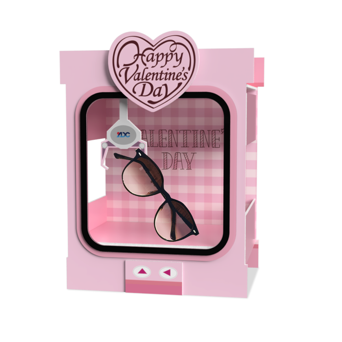 ユーフォーキャッチャー風什器の画像