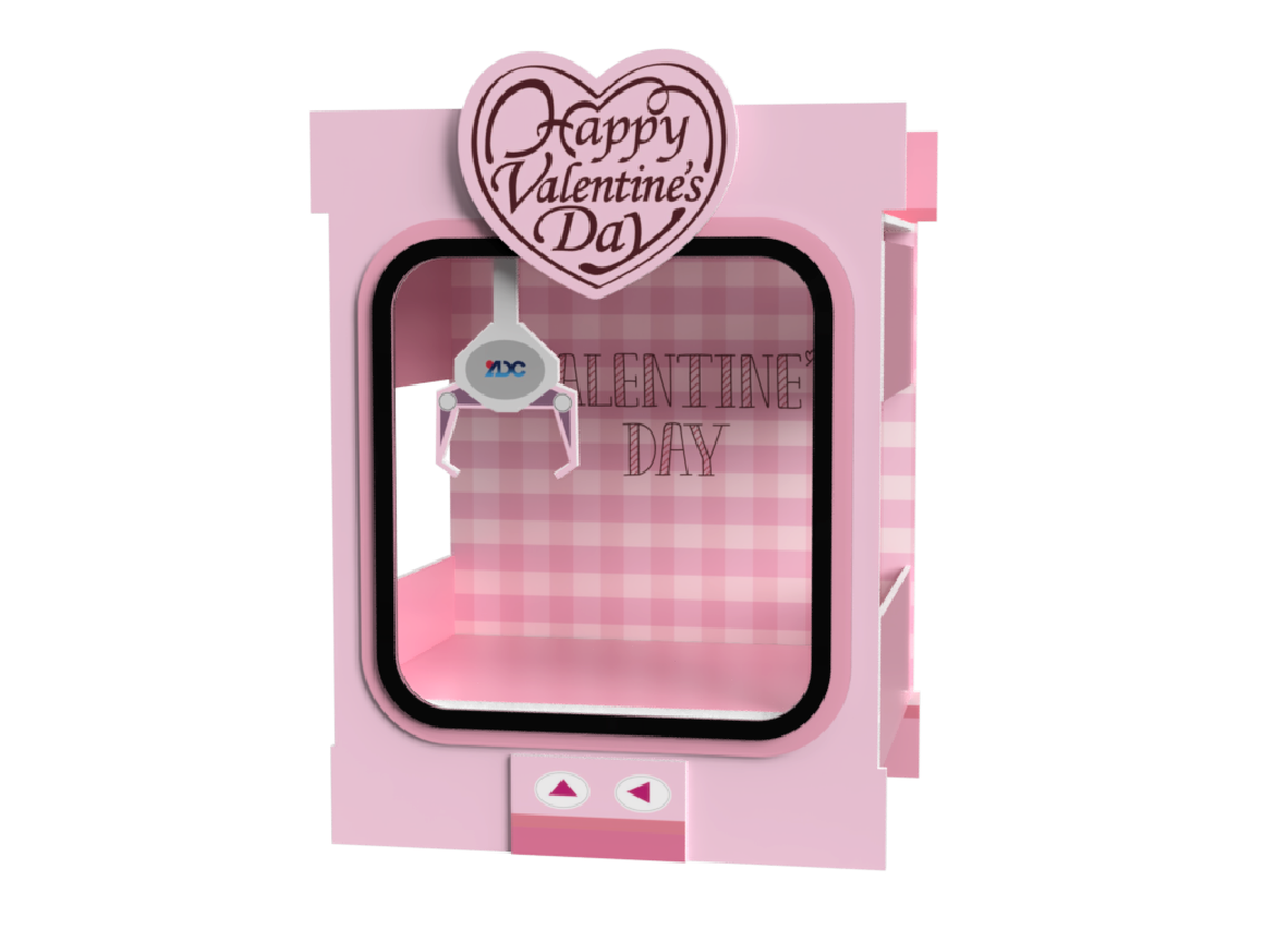 ユーフォーキャッチャー風什器の画像