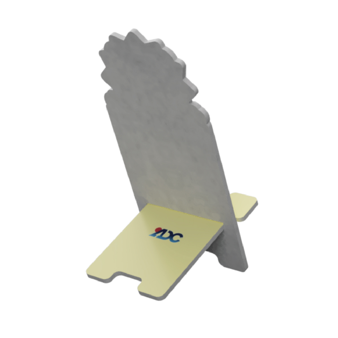 スチレンパネル製スマホスタンドの画像